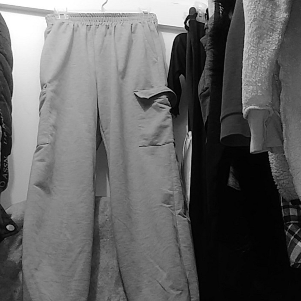 Gray sweatpants from brandy never worn